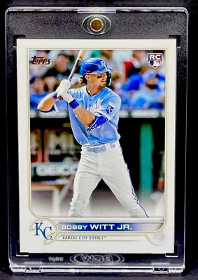 Bobby Witt Jr. RARE ROOKIE RC TOPPS INVESTMENT CARD ROYALS FUTURE