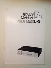 LUXMAN L3 manual service originale