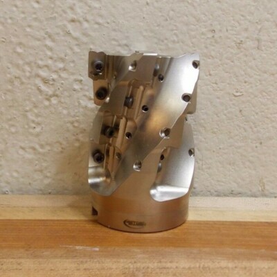 Hertel Indexable Long Edge Milling Cutter 2-1/2'' Cutting Dia 16 Inserts 6004692