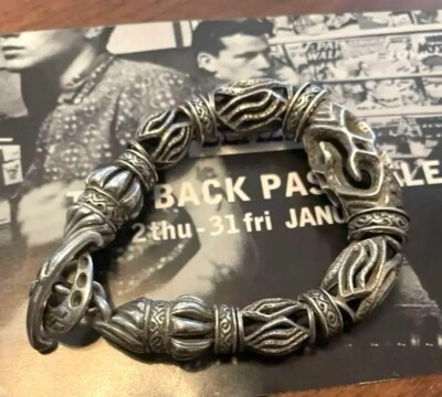 Nagual Silver Leather Bracelet Rare Used From JP vintage | eBay Nagual Silver Leather Bracelet Rare Used From JP vintage | eBay