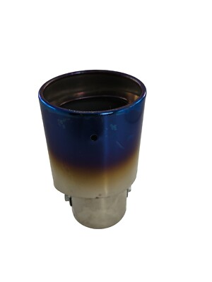 Car Muffler Tip Exhaust Pipe Stainless Steel Chrome Effect Accessories