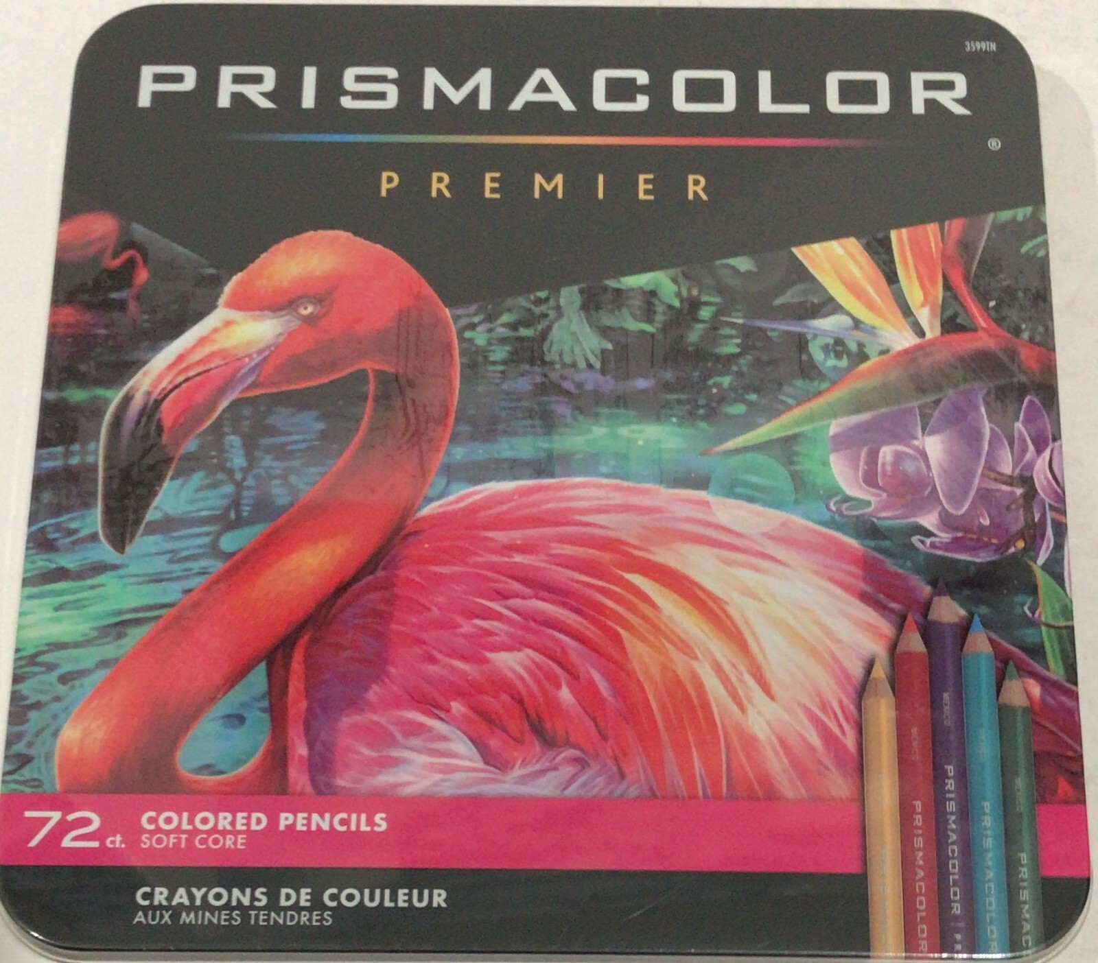 Prismacolor Premier Colored Pencils, Soft Core, 72-Count (A4