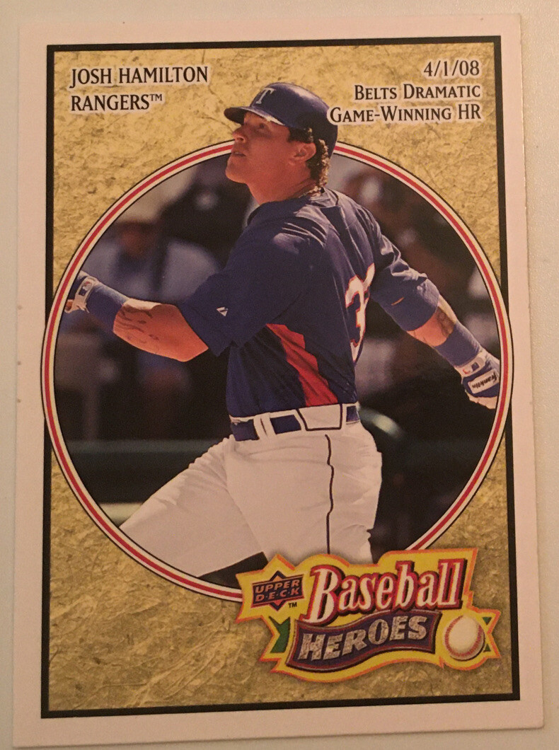 2008 Upper Deck Heroes Parallel  #12 Josh Hamilton 