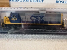ATLAS 10004243 H.O. EMD GP40-2  C S X  (YN2 )  WITH  DCC/SOUND  ROAD NUMBER 6243