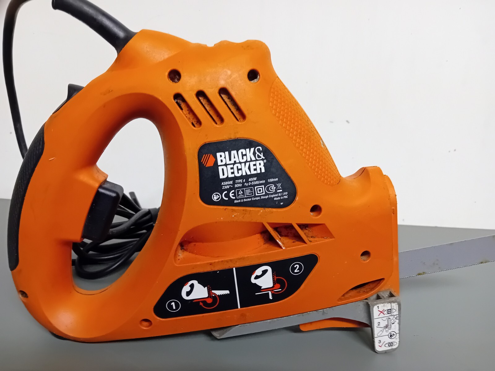 Black And Decker Scorpion Saw KS890E 400w 230v eBay