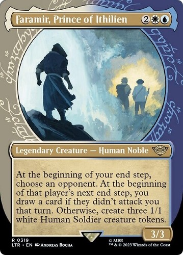 faramir mtg card MTG Faramir, Prince of Ithilien The Lord of the Rings: Tales of  Middle-earth
