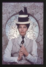 Ava Gardner 55 Days at Peking Period Costume Straw Hat Original Transparency