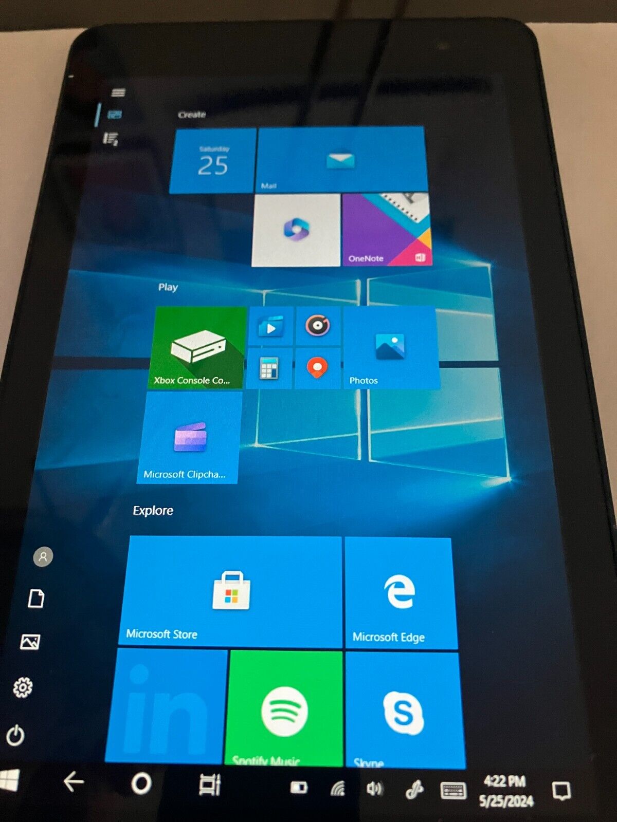 Dell Venue 8 Pro 5830 8" Touch Screen Tablet Intel 58.2B Windows 10