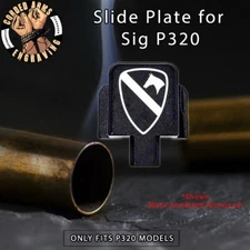 1st Cavalry - Back Slide Plate for Sig Sauer P320