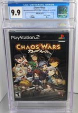 Chaos Wars - Sony PlayStation 2 PS2 Graded CGC 9.9 A++ SEALED
