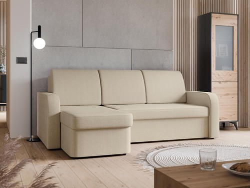 Ecksofa Sudin mit Schlaffunktion und zwei Bettkästen Polstercouch - Bild 14 von 16