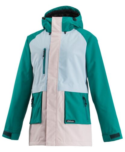 Airblaster Heartbreaker Snowboard Jacket, Women's Extra Small/XS, Teal Blush New - Picture 1 of 1