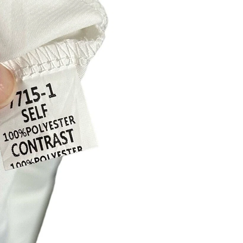 Minuet White & Cream Faux Pearl Embellished Strapless Maxi Dress Womens Small - Image 2 of 4