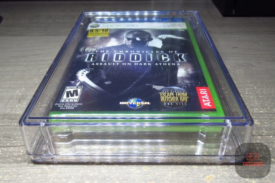CGC 9.9 A+ - Chronicles of Riddick: Assault on Dark Athena Xbox 360 2009 NEW! - Image 3 of 4