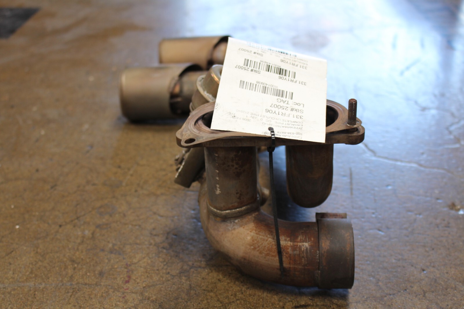 Ferrari F430 Coupe, Spider, LH, Left, Rear Exhaust Tail Pipe, Used P/N 216041