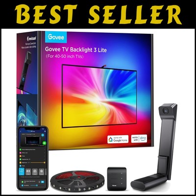 Modern Voice-Controlled RGBICW Backlight - 7.8ft Strip Lights for TV Experience