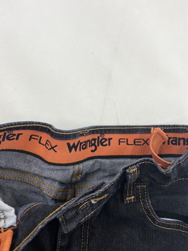 Wrangler Flex Jeans Boys 16 Black - Picture 3 of 6
