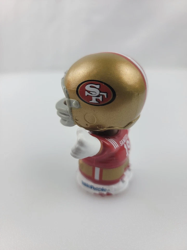 NFL San Francisco 49ers Football Player Mattel Fisher Price Little People  - Image 3 of 4