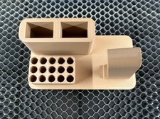 Springfield Hellcat 9mm Speed Handgun Stand W Dual Mag Holders FDE TAN USA MADE