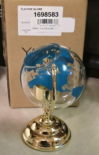 Yankee Candle PEACE ON EARTH GLOBE 🌍 Tealight Candle Holder NEW IN BOX 🌍 - Picture 6 of 16