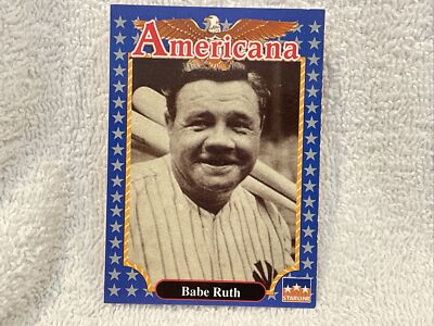 SCARE Babe Ruth Starline Americana #245 Card, New York Yankees, LOOK-NICE!