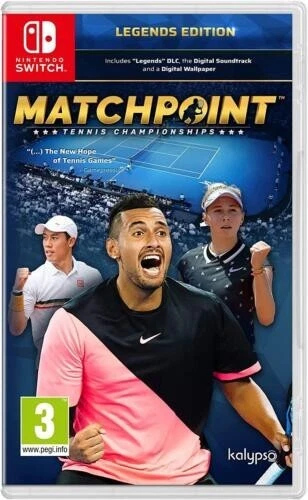 MatchPoint Tennis Championships Legends Edition 2022 Nintendo