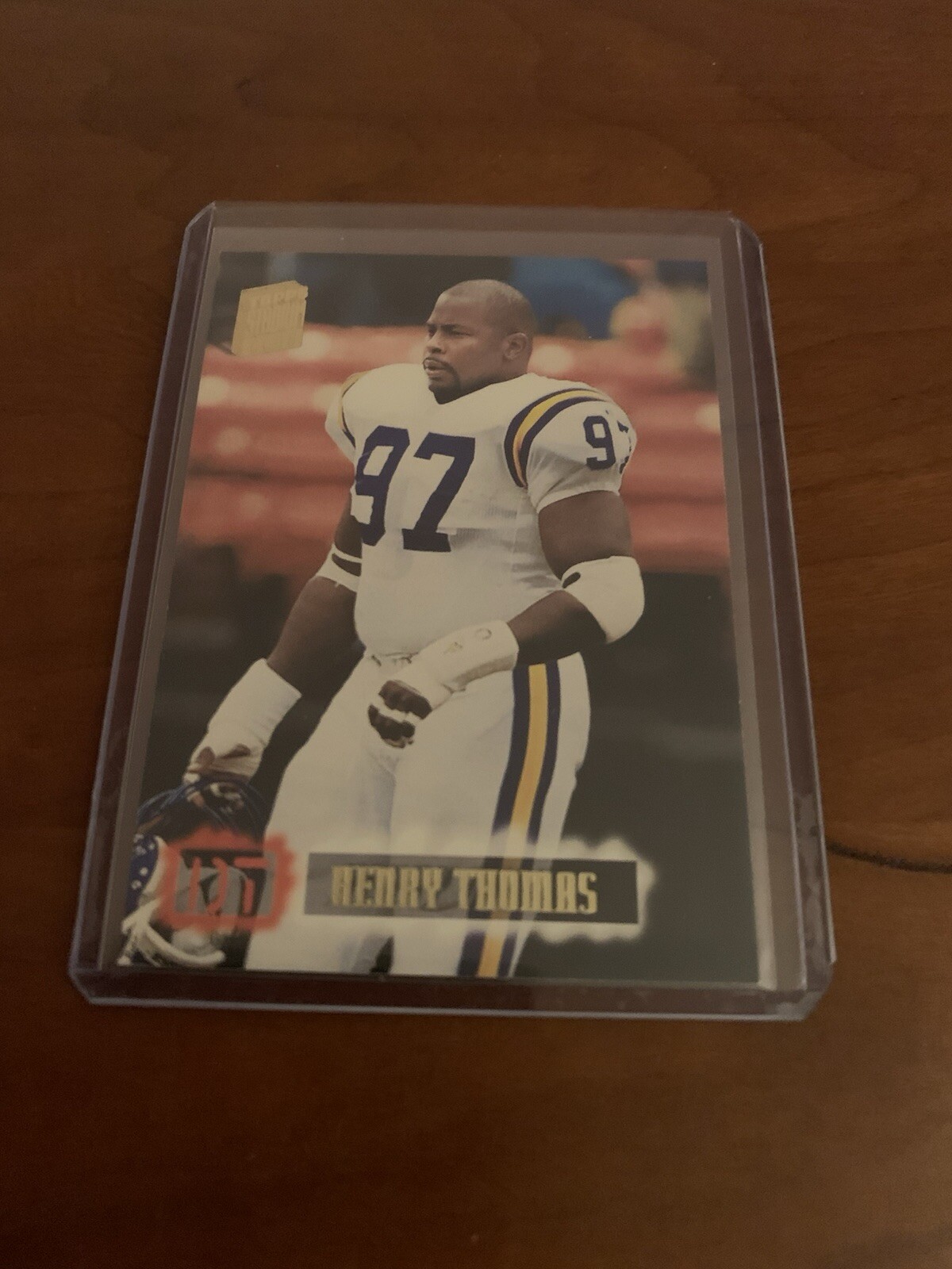 1994 Stadium Club #352 Henry Thomas Minnesota Vikings Football Card