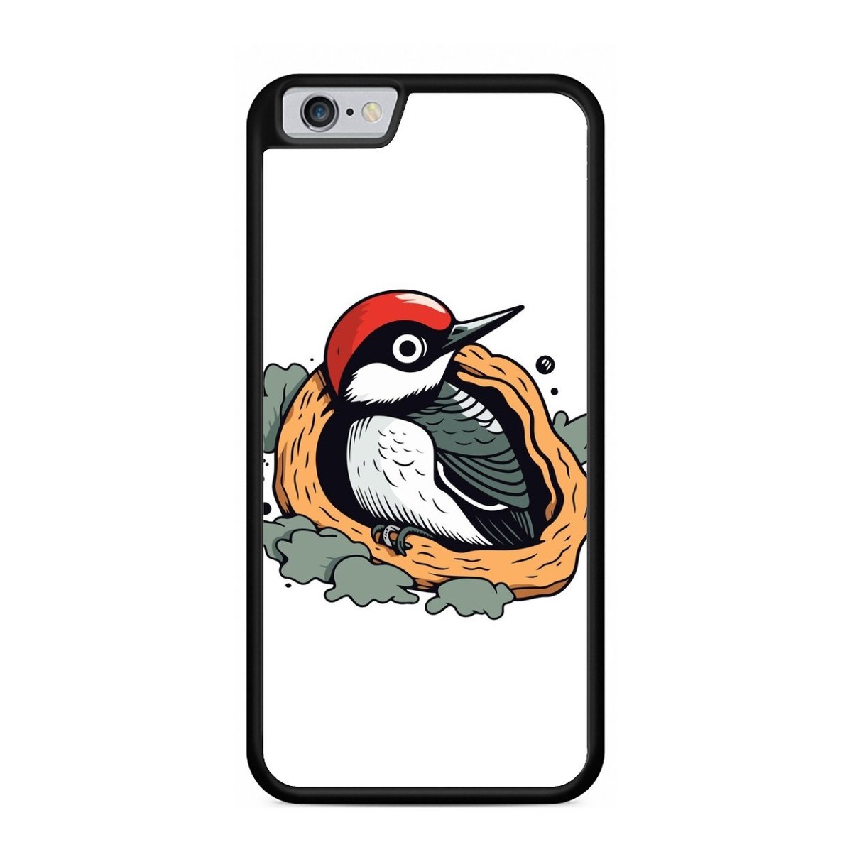 Apple - iphoneSE one bird For Apple iPhone SE 11 12 13 14 15 16 little bird Acorn