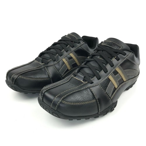 Skechers Citywalk Malton Black Oxford 