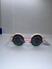 Bullseye Easter Rainbow Pink/ White Sunglasses Kids
