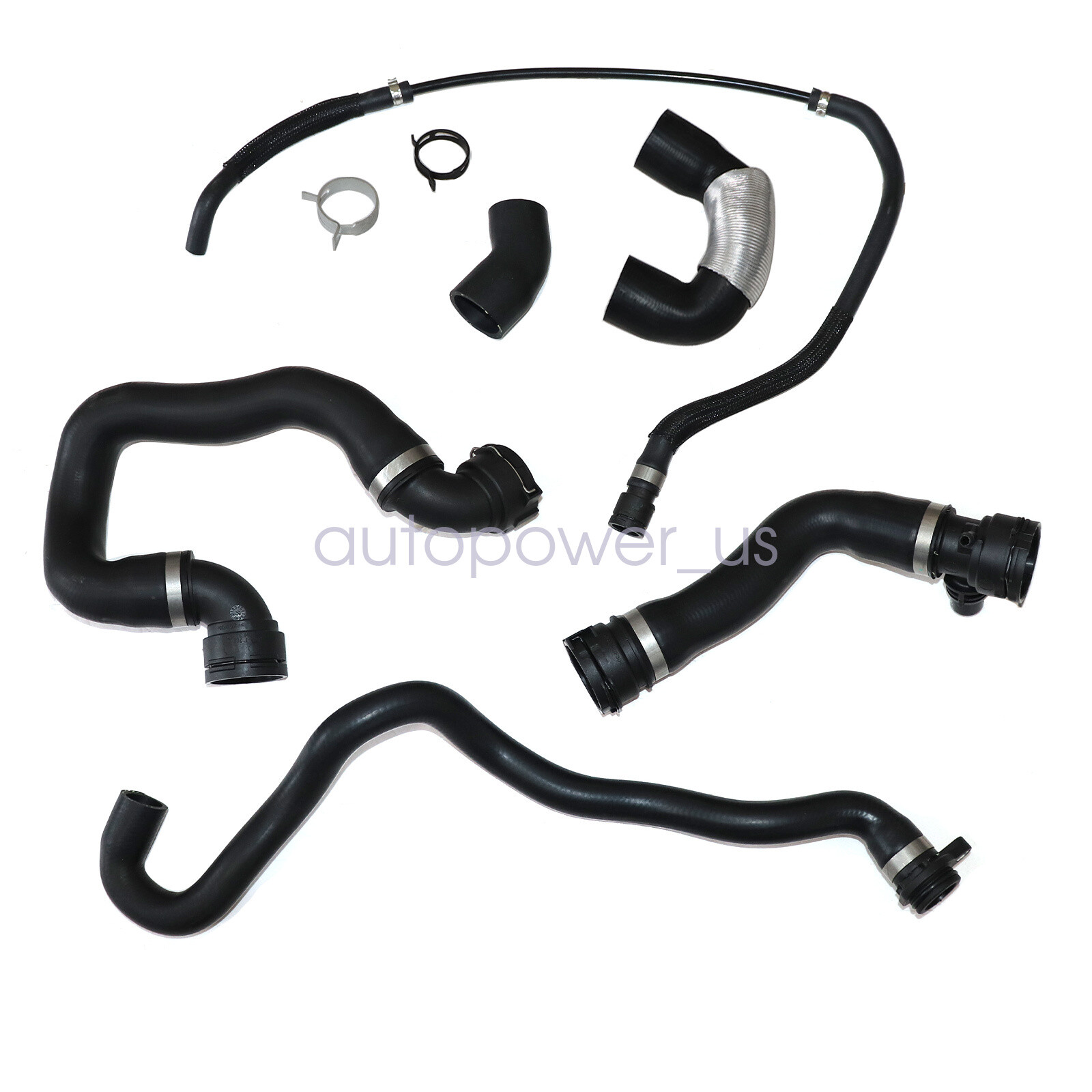 Radiator Coolant Water Hose Pipe Kit 6 Hoses fit BMW 135i 335i 335xi ...