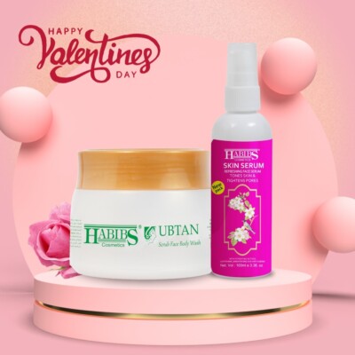 Habibs Combo Bridal Ubtan Powder for Skin Radiance and Tan Removal
