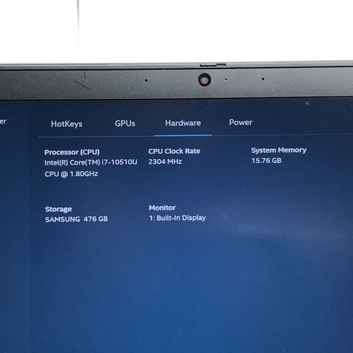 LENOVO THINKPAD T14 GEN 1 I7-10510U @ 1.80GHz 16GB 512GB M.2 NVME W11P *READW/AC - Picture 7 of 15
