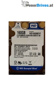 Western Digital  - WD1600BEVT-00ZCT0 - 160GB - SATA - PCB 2060-701499-005 Rev.A*