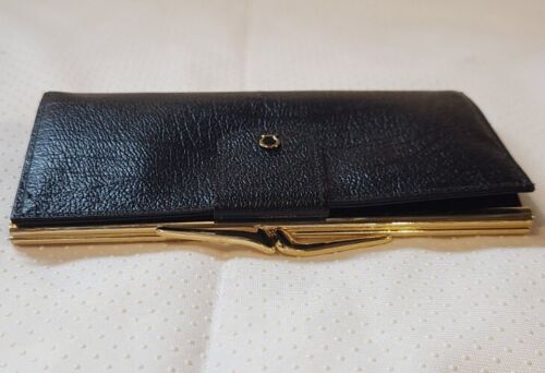 Tilley Genuine leather Wallet. Made in Canada. Color Black - Foto 3 di 15