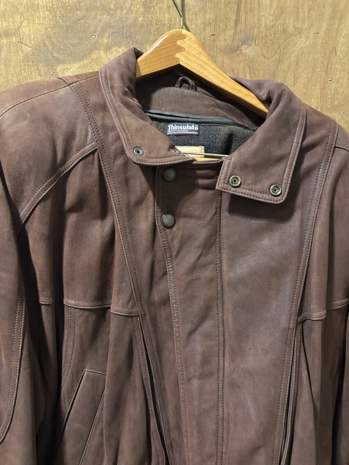 georgetown leather design jacket - image 3