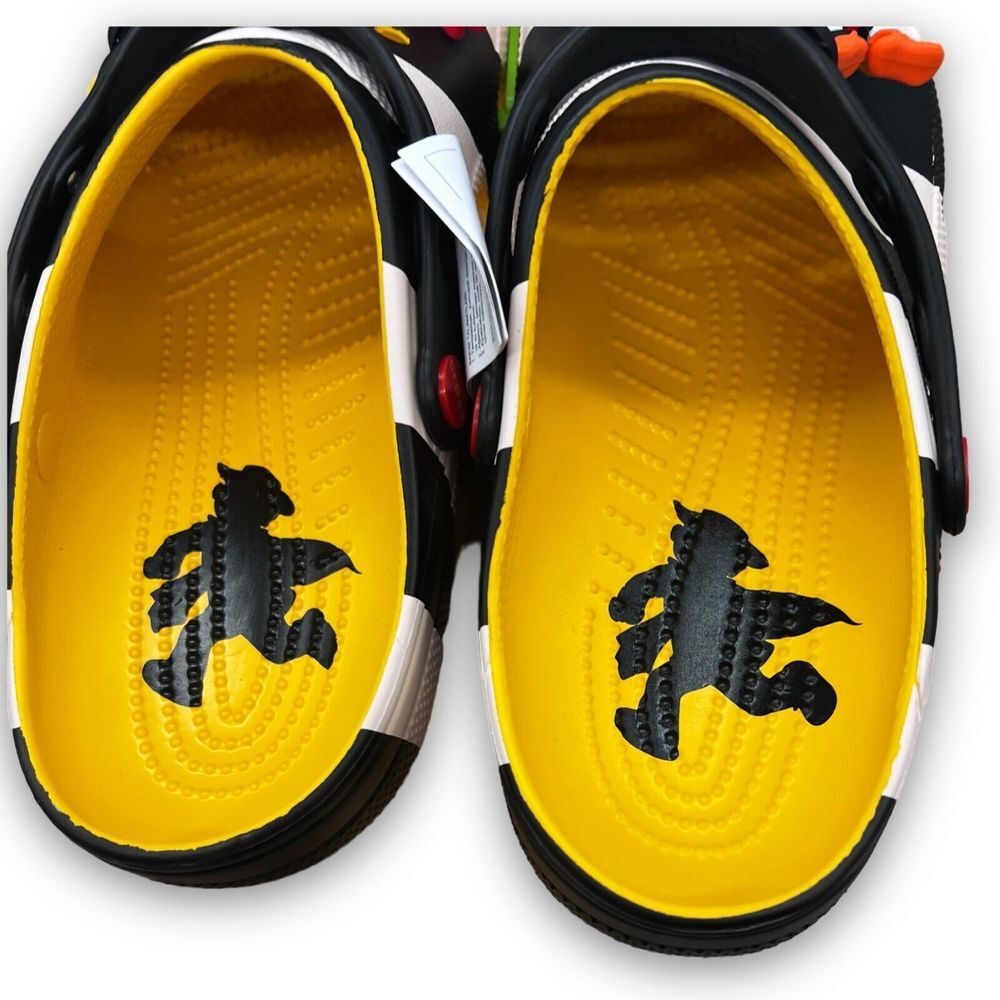 Crocs X McDonald\'s Hamburglar Classic‎ Clog Men\'s 11 Black White Crocs X McDonald main image 2