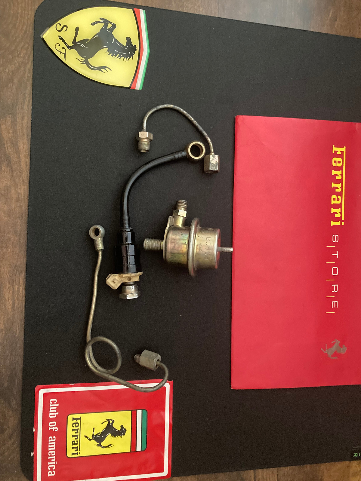 Ferrari 308,328,Mondial - Fuel -DAMPENER  P/N 121755-121757-0280161019 is Oem .