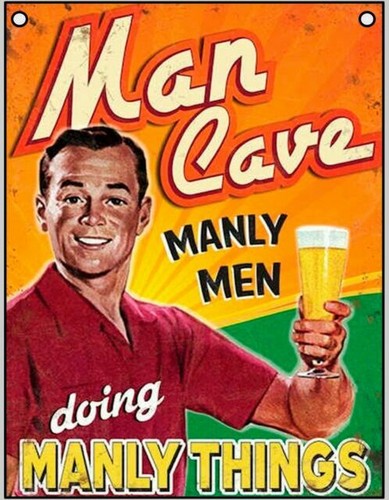 SRongmao Insegna In Metallo Per Parete 20x30 Cm - 'Father Used To Say...' - Decorazione Ironica Per Bar, Garage E Man Cave