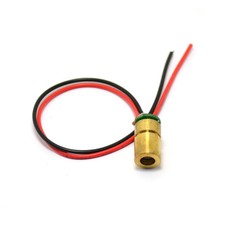 3VDC 50mW 780nm Infrared IR Laser DOT Module 8x12mm w/Driver In
