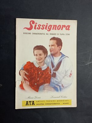 film novel SISSIGNORA with Maria Denis Prd. ATA 1942