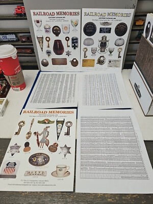 3 Eisenbahn Erinnerungen 2017 Auktionskatalog Lot Eisenbahn Memorabilia 97,98,99 