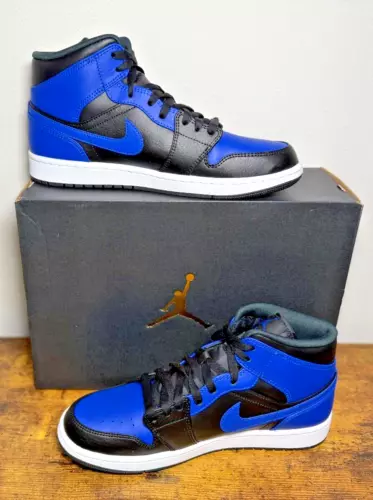 Size 9.5 - Jordan 1 Mid Hyper Royal 2021