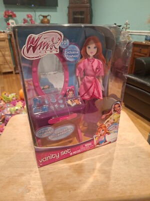 Winx Club Vanity Set 18pcs NEW ( NO DOLL)