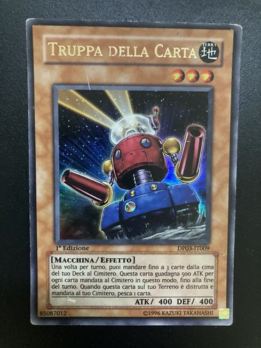 Yu-Gi-Oh! Card - Truppa della Carta - DP03-IT009 1ª Edizione - Ultra Rare