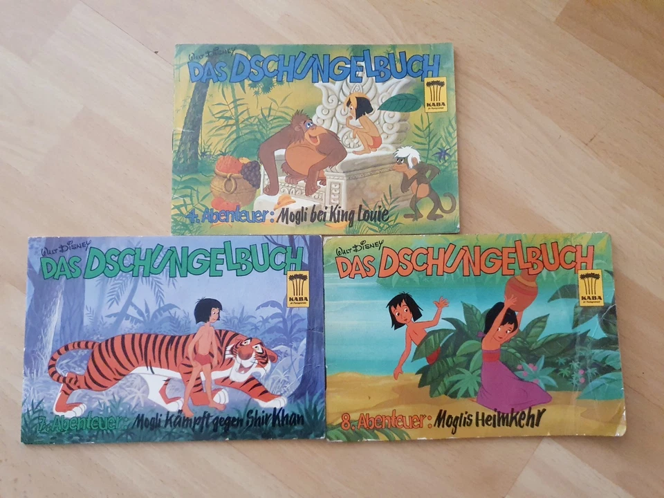 Disney Das DSCHUNGELBUCH Kaba Heftchen Teil 4 / 7 /8 - Bild 1 von 1