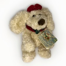 Animal Alley Commonwealth Darla Darby Plush Stuffed Dog Christmas Vintage 2000
