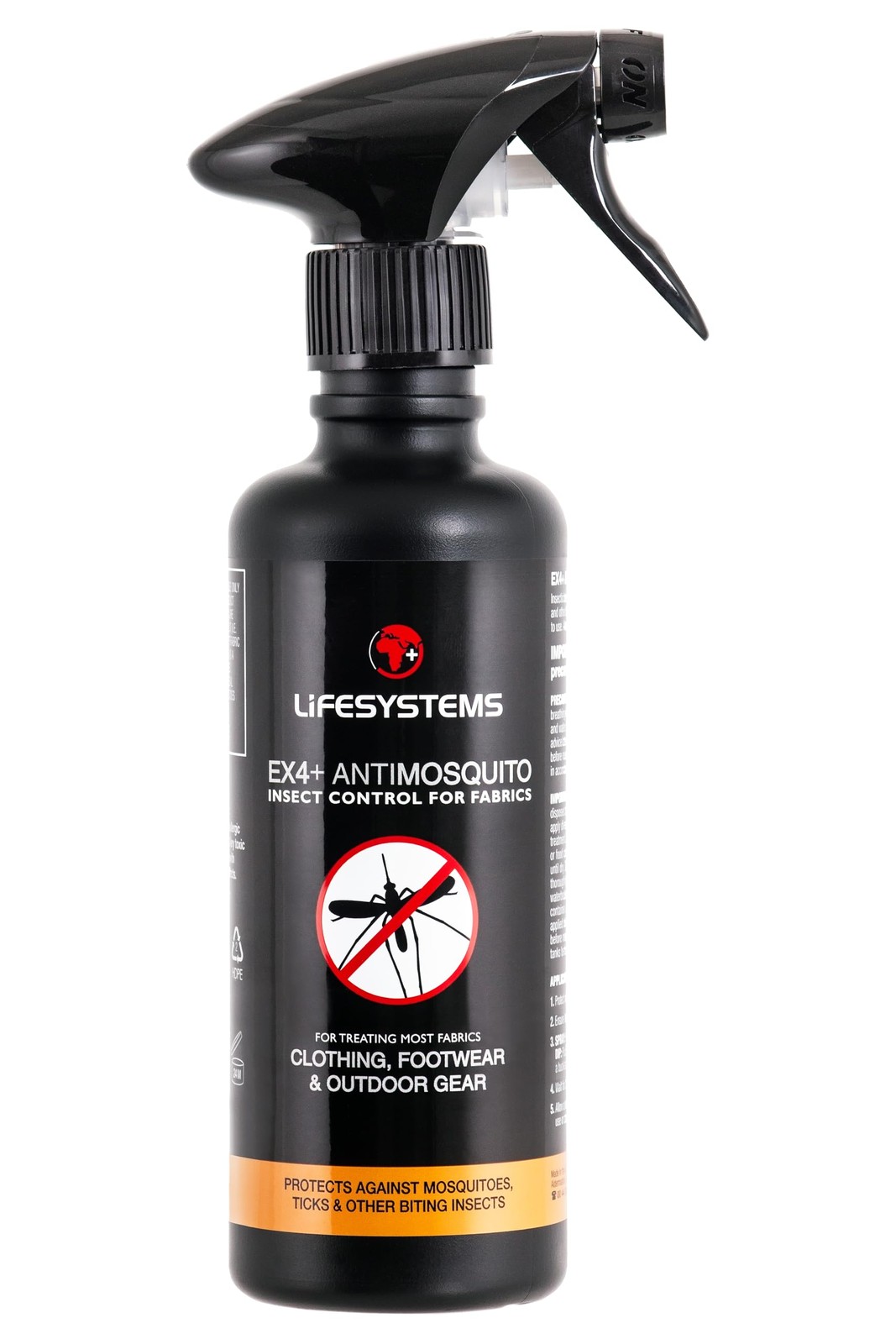 Lifesystems Ex4 350ml AntiInsect Gear Spray. Protects from Mosquitoes & Midges.
