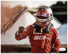 Charles Leclerc Signed 8x10 Photo F1 Ferrari Formula 1 Autographed JSA COA 2