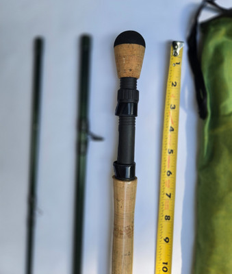 NEW Cam Sigler Fly Rod 9' 12WT 3pc Beautiful Green Blank Big Game Saltwater